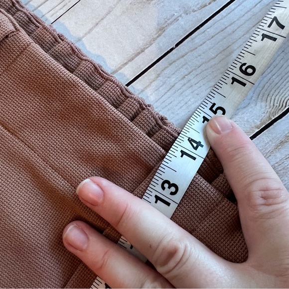 EUC Women’s Flex High Waisted Work Pant in Tan Rose size Large - Picture 11 of 12